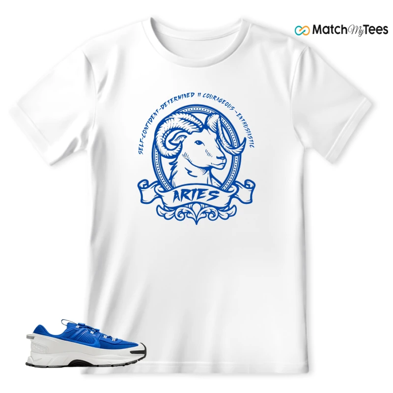 NIKE ZOOM VOMERO 5 ROAM RACER BLUE SNEAKER Matching Tees t-shirt