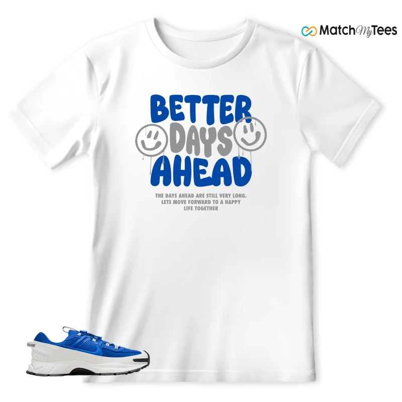 NIKE ZOOM VOMERO 5 ROAM RACER BLUE SNEAKER Matching Tees T-shirt for Men