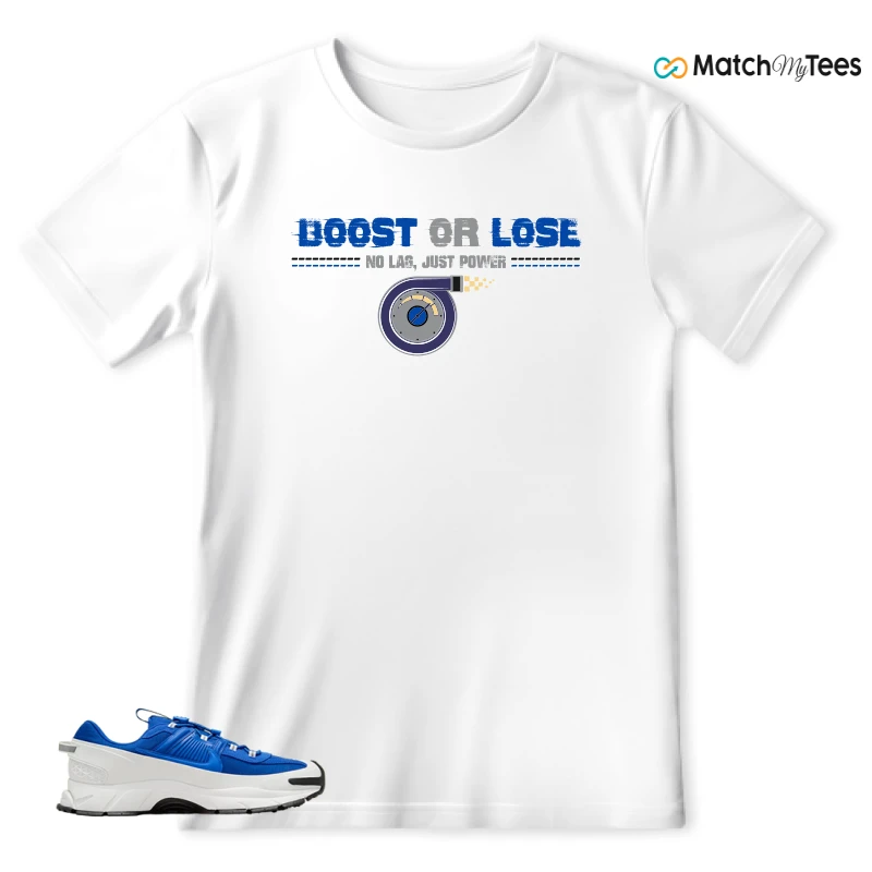 NIKE ZOOM VOMERO 5 ROAM RACER BLUE SNEAKER Matching Tees t-shirt