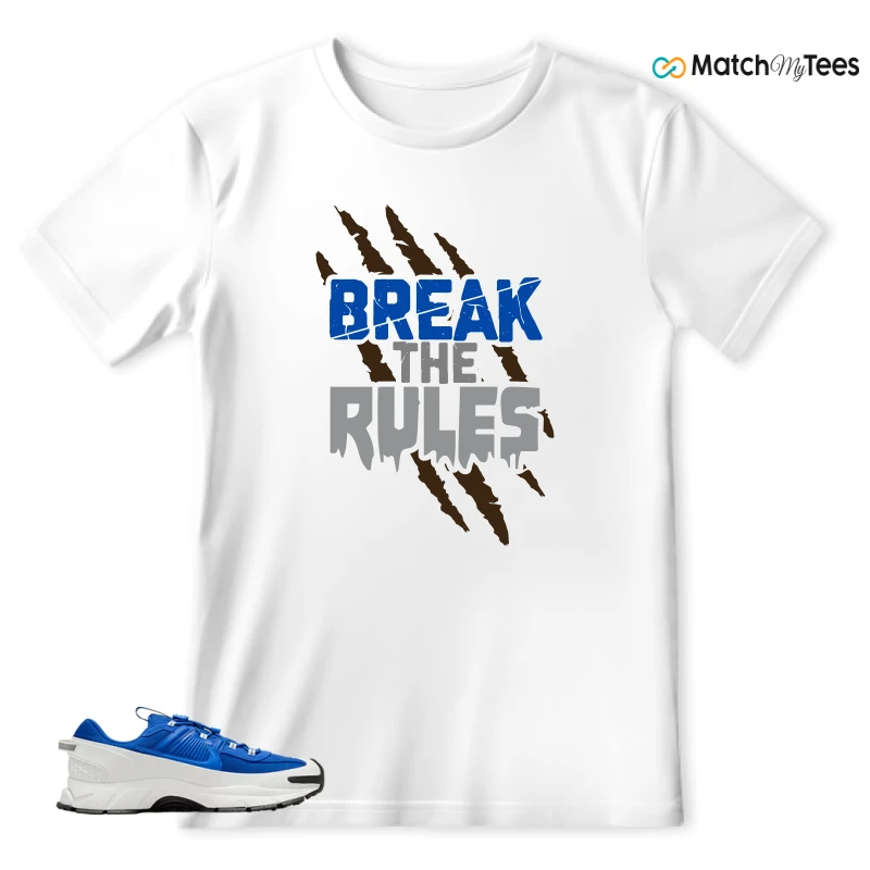 NIKE ZOOM VOMERO 5 ROAM RACER BLUE SNEAKER Matching Tees t-shirt