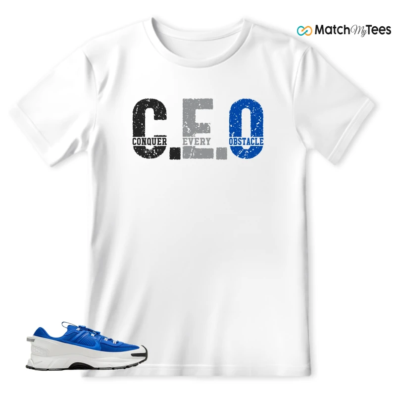 NIKE ZOOM VOMERO 5 ROAM RACER BLUE SNEAKER Matching Tees T-shirt for Men