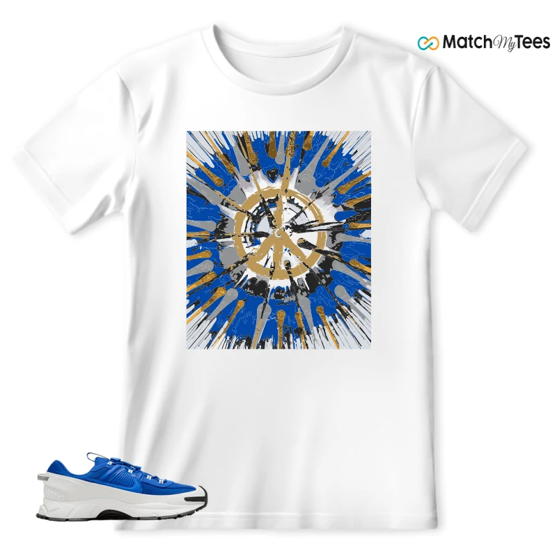 NIKE ZOOM VOMERO 5 ROAM RACER BLUE SNEAKER Matching Tees t-shirt