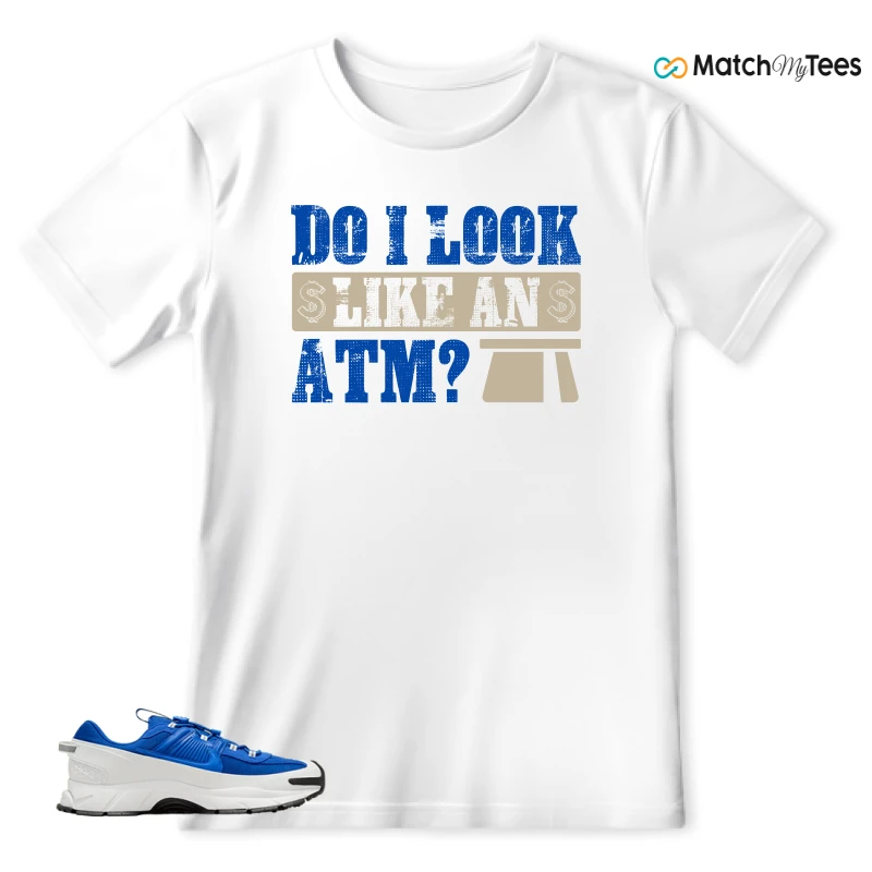 NIKE ZOOM VOMERO 5 ROAM RACER BLUE SNEAKER Matching Tees t-shirt