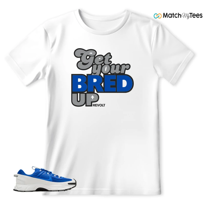 NIKE ZOOM VOMERO 5 ROAM RACER BLUE SNEAKER Matching Tees t-shirt