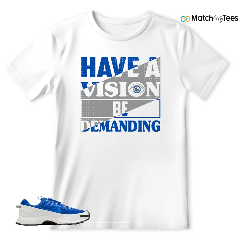 NIKE ZOOM VOMERO 5 ROAM RACER BLUE SNEAKER Matching Tees t-shirt