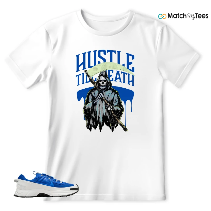 NIKE ZOOM VOMERO 5 ROAM RACER BLUE SNEAKER Matching Tees t-shirt