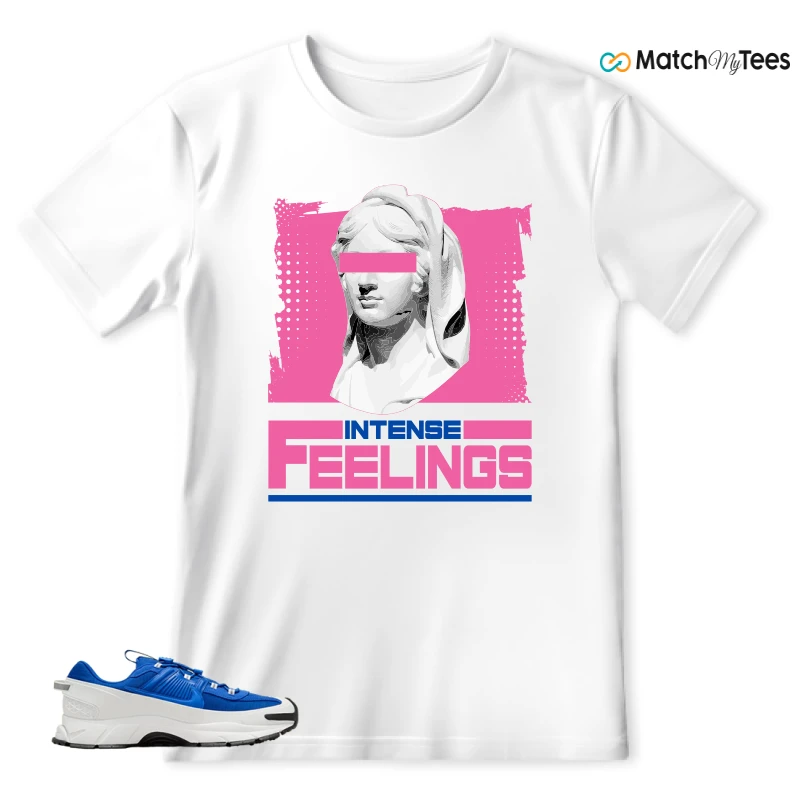 NIKE ZOOM VOMERO 5 ROAM RACER BLUE SNEAKER Matching Tees t-shirt