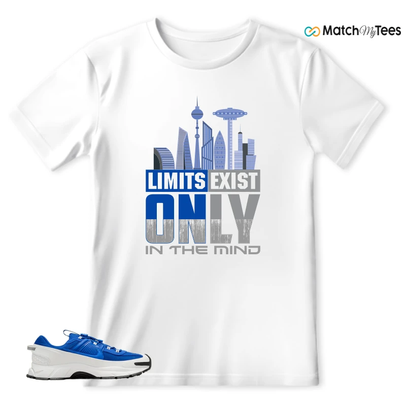 NIKE ZOOM VOMERO 5 ROAM RACER BLUE SNEAKER Matching Tees T-shirt for Men