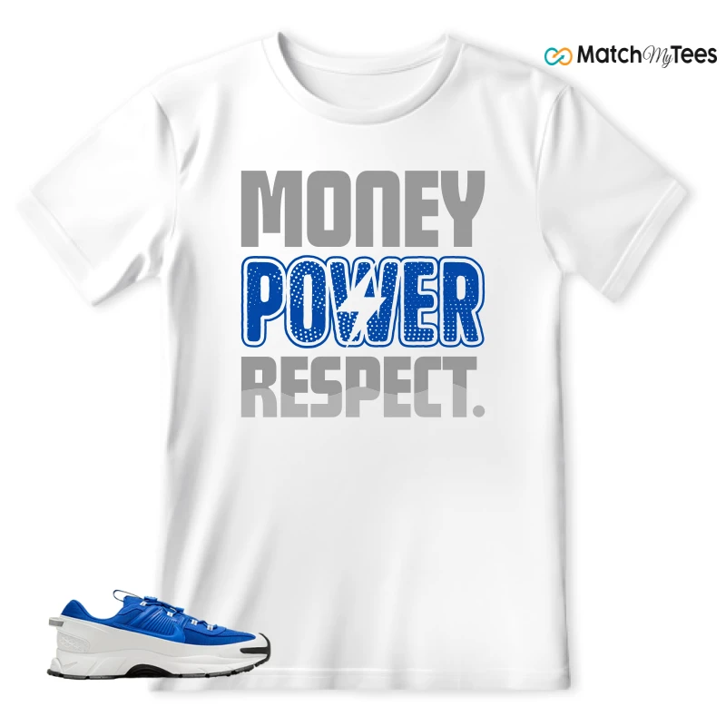 NIKE ZOOM VOMERO 5 ROAM RACER BLUE SNEAKER Matching Tees t-shirt