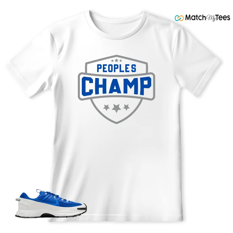 NIKE ZOOM VOMERO 5 ROAM RACER BLUE SNEAKER Matching Tees t-shirt