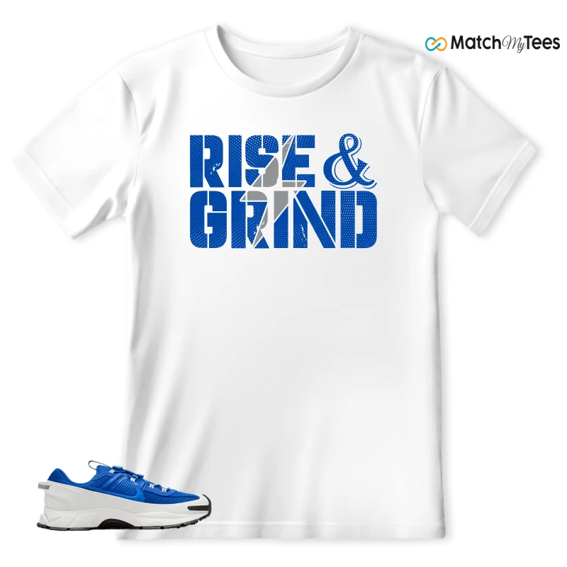 NIKE ZOOM VOMERO 5 ROAM RACER BLUE SNEAKER Matching Tees t-shirt