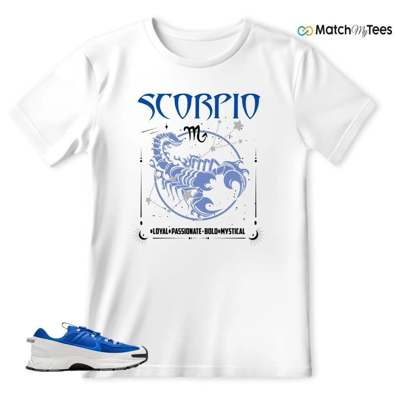 NIKE ZOOM VOMERO 5 ROAM RACER BLUE SNEAKER Matching Tees t-shirt