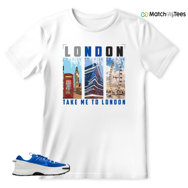 NIKE ZOOM VOMERO 5 ROAM RACER BLUE SNEAKER Matching Tees t-shirt