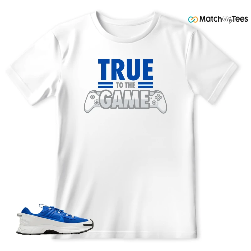 NIKE ZOOM VOMERO 5 ROAM RACER BLUE SNEAKER Matching Tees t-shirt