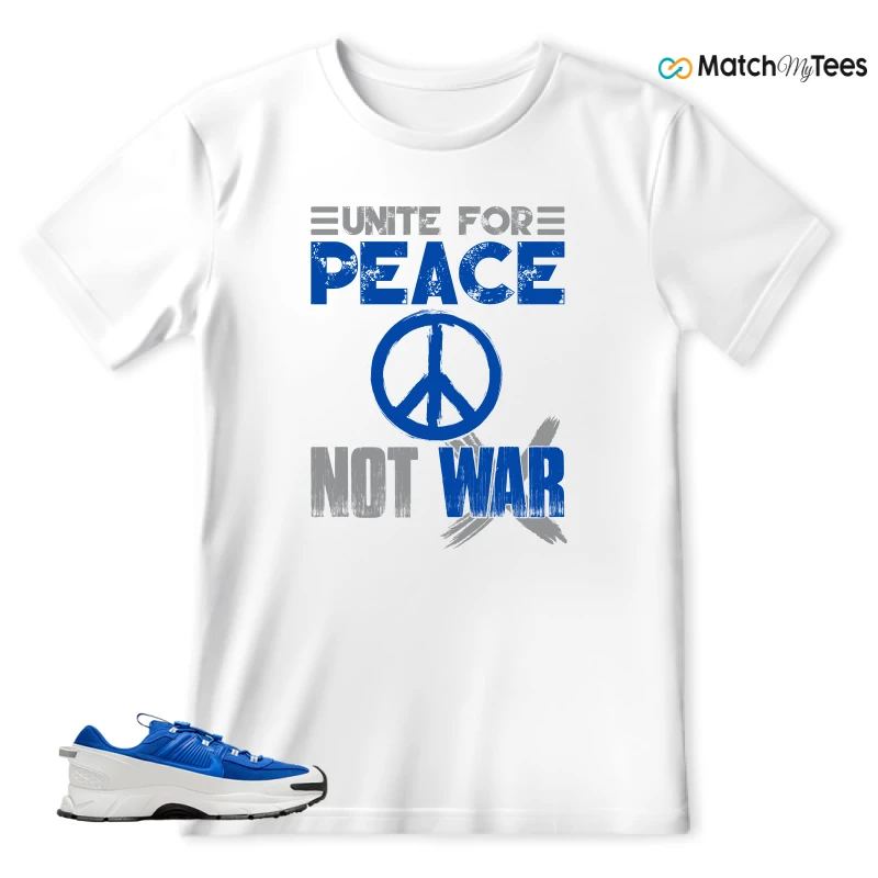 NIKE ZOOM VOMERO 5 ROAM RACER BLUE SNEAKER Matching Tees t-shirt