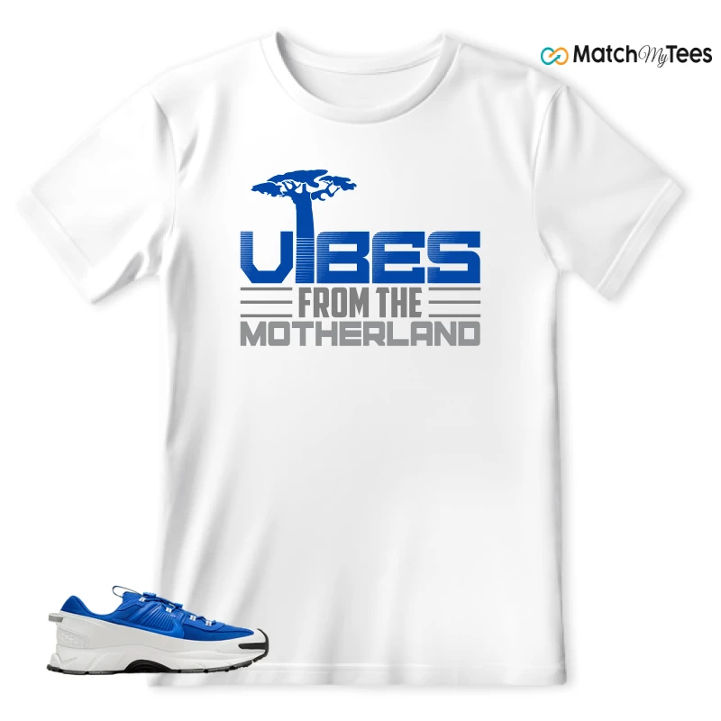 NIKE ZOOM VOMERO 5 ROAM RACER BLUE SNEAKER Matching Tees t-shirt