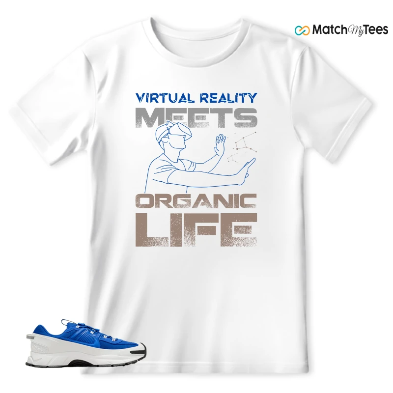 NIKE ZOOM VOMERO 5 ROAM RACER BLUE SNEAKER Matching Tees t-shirt