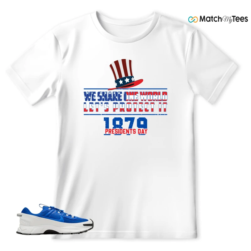 NIKE ZOOM VOMERO 5 ROAM RACER BLUE SNEAKER Matching Tees t-shirt