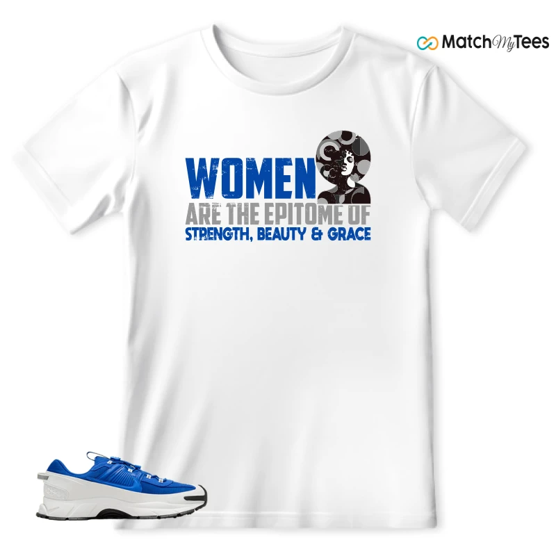 NIKE ZOOM VOMERO 5 ROAM RACER BLUE SNEAKER Matching Tees t-shirt