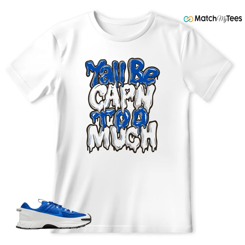 NIKE ZOOM VOMERO 5 ROAM RACER BLUE SNEAKER Matching Tees t-shirt