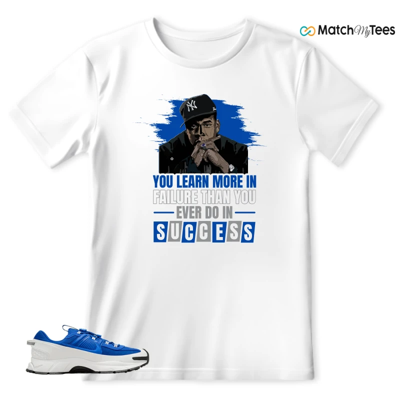 NIKE ZOOM VOMERO 5 ROAM RACER BLUE SNEAKER Matching Tees t-shirt