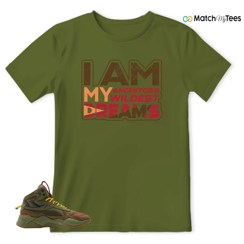 PUMA RS-X MID MILITIA WTR SNEAKER Matching Tees t-shirt
