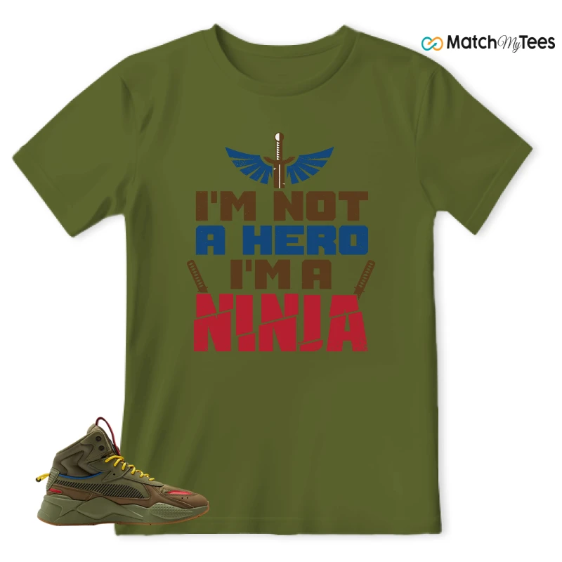 PUMA RS-X MID MILITIA WTR SNEAKER Matching Tees t-shirt