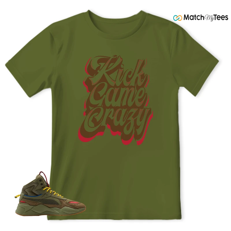 PUMA RS-X MID MILITIA WTR SNEAKER Matching Tees t-shirt