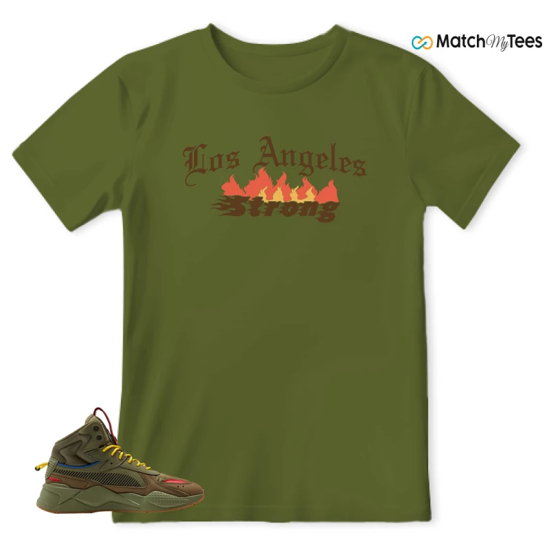 PUMA RS-X MID MILITIA WTR SNEAKER Matching Tees t-shirt