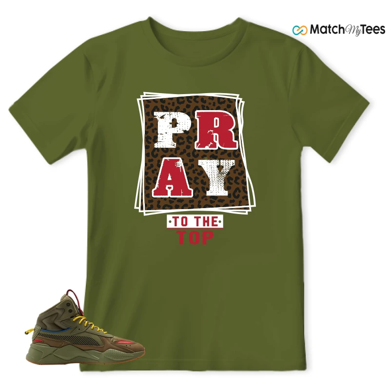 PUMA RS-X MID MILITIA WTR SNEAKER Matching Tees t-shirt