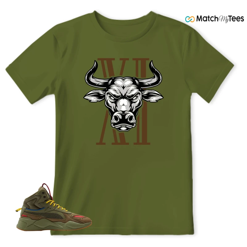 PUMA RS-X MID MILITIA WTR SNEAKER Matching Tees t-shirt