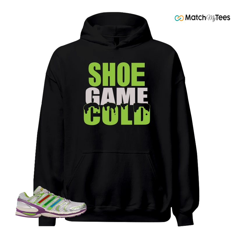 ADIDAS ADISTAR CONTROL 5 BUZZ LIGHTYEAR SNEAKER/FOOTWEAR WHITE/SOLAR SLIME/SILVER METALLIC matching Hoodie