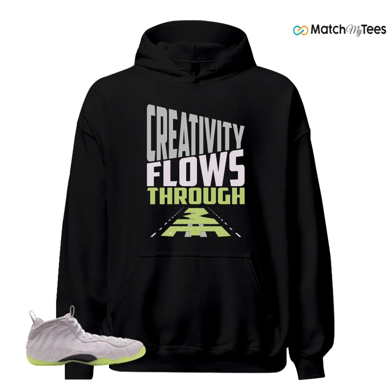 NIKE AIR FOAMPOSITE ONE SNEAKER Matching Tees hoodie