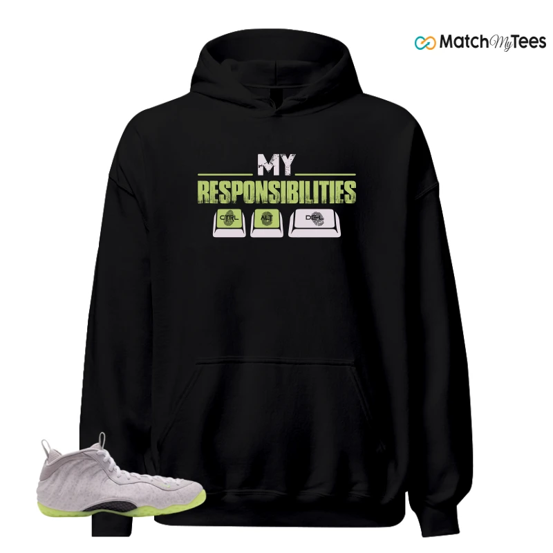 NIKE AIR FOAMPOSITE ONE SNEAKER Matching Tees hoodie