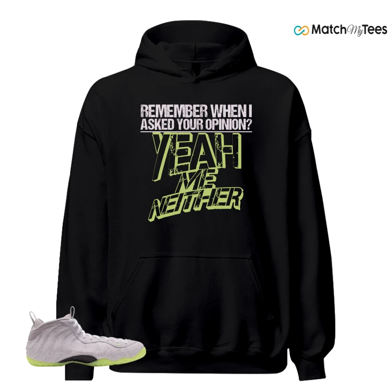 NIKE AIR FOAMPOSITE ONE SNEAKER Matching Tees hoodie
