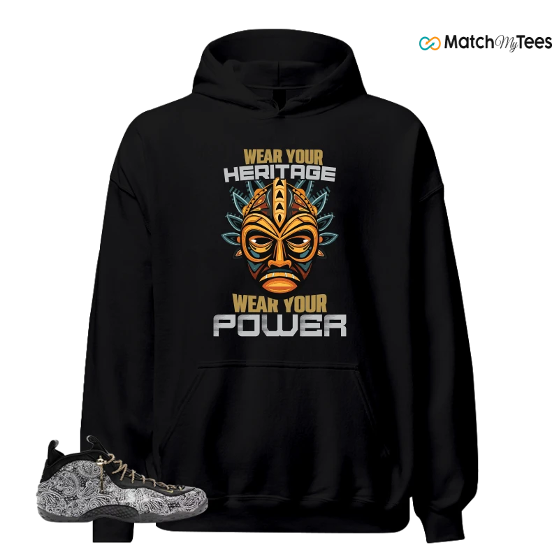 NIKE AIR FOAMPOSITE ONE VICTOR SOLOMON ASW BLACK SNEAKER Matching Tees hoodie
