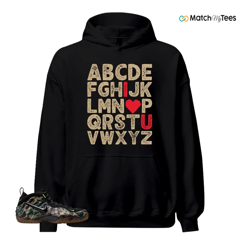 NIKE AIR FOAMPOSITE PRO GREEN CAMO SNEAKER Matching Tees hoodie