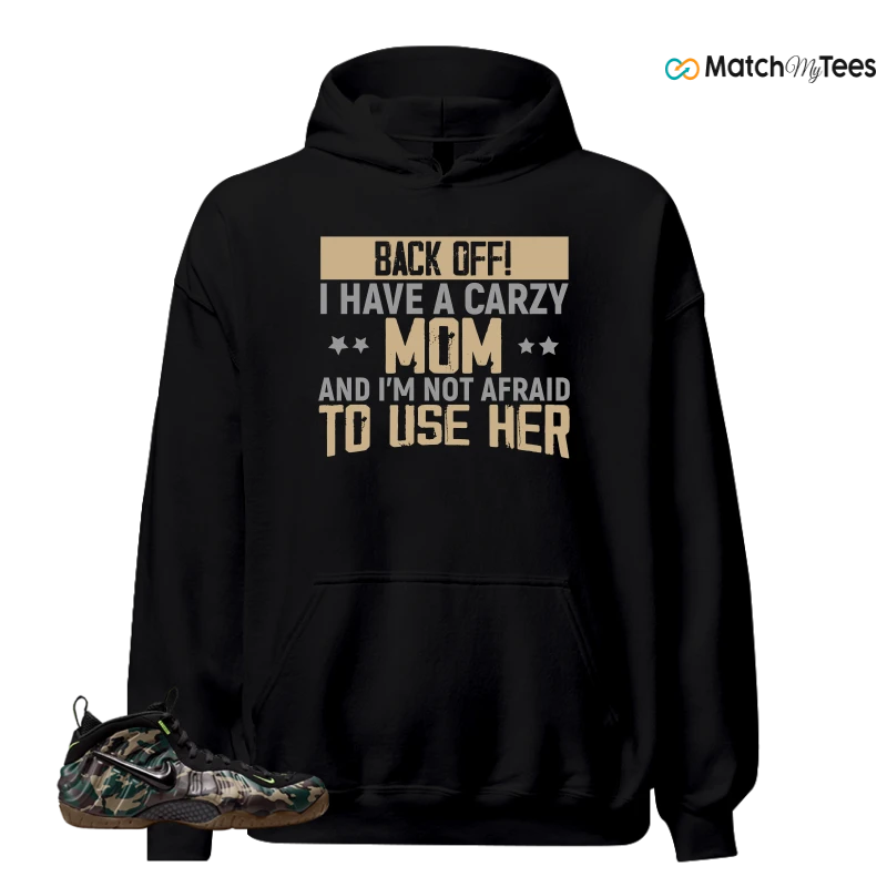 NIKE AIR FOAMPOSITE PRO GREEN CAMO SNEAKER Matching Tees hoodie