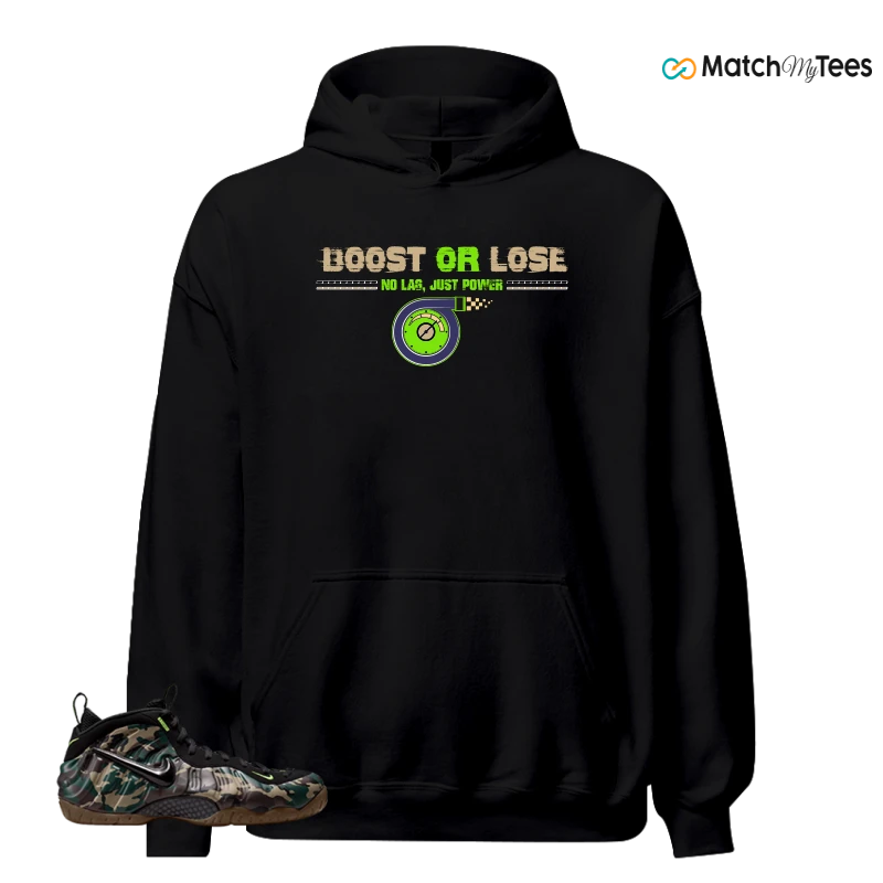 NIKE AIR FOAMPOSITE PRO GREEN CAMO SNEAKER Matching Tees hoodie