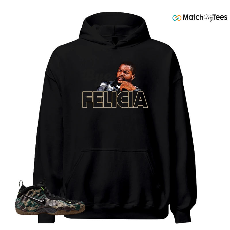 NIKE AIR FOAMPOSITE PRO GREEN CAMO SNEAKER Matching Tees hoodie