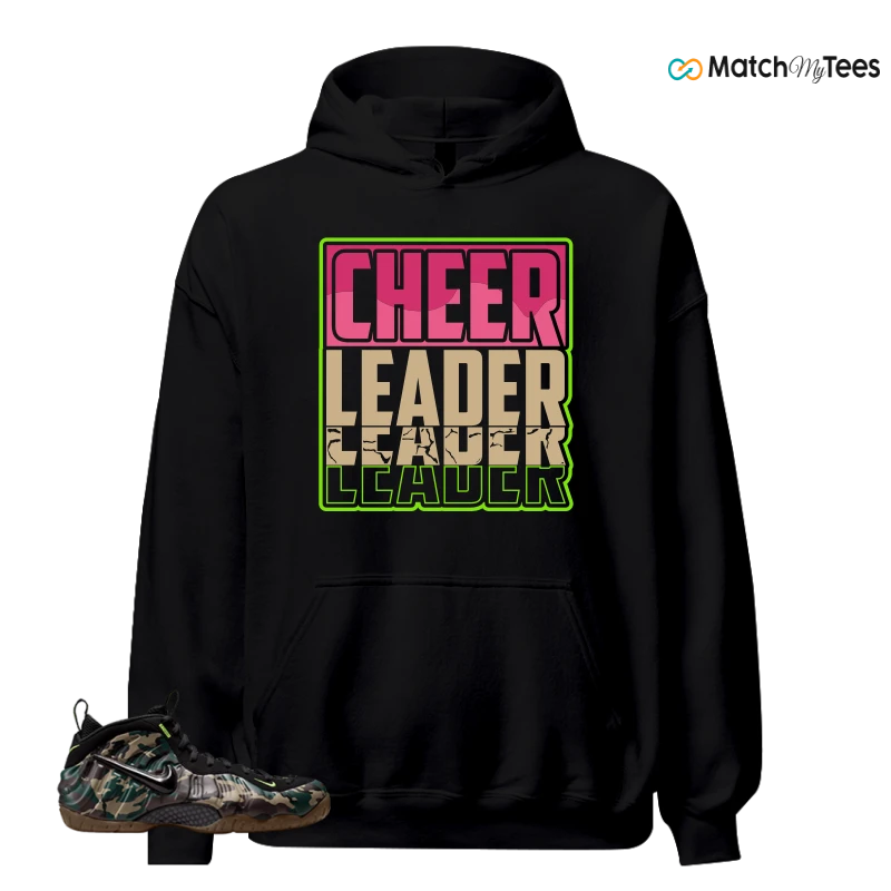 NIKE AIR FOAMPOSITE PRO GREEN CAMO SNEAKER Matching Tees hoodie