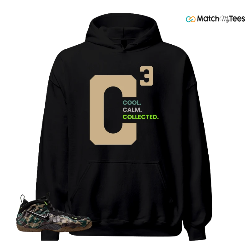NIKE AIR FOAMPOSITE PRO GREEN CAMO SNEAKER Matching Tees hoodie
