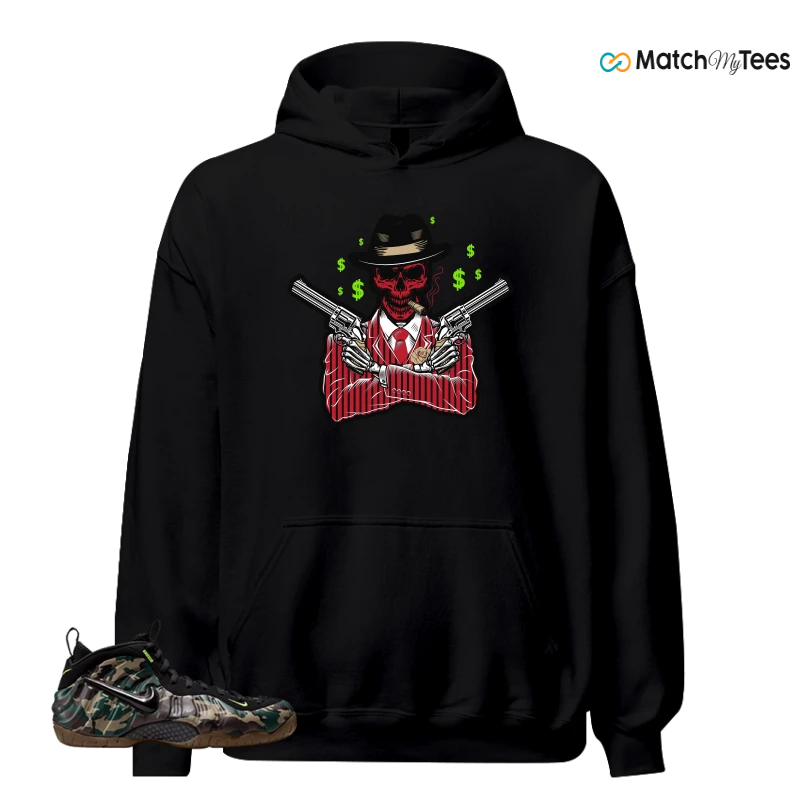 NIKE AIR FOAMPOSITE PRO GREEN CAMO SNEAKER Matching Tees hoodie