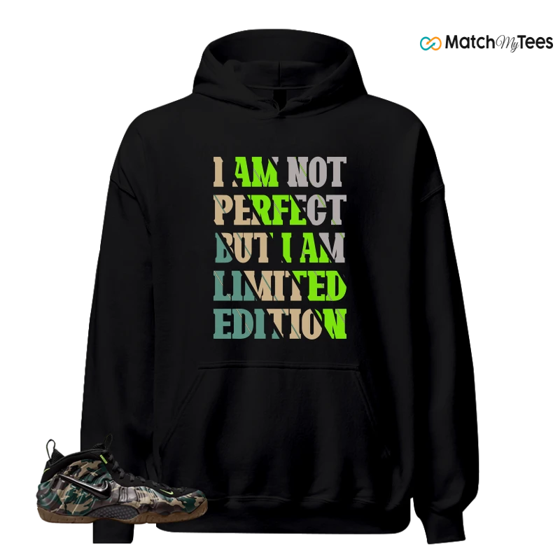 NIKE AIR FOAMPOSITE PRO GREEN CAMO SNEAKER Matching Tees hoodie