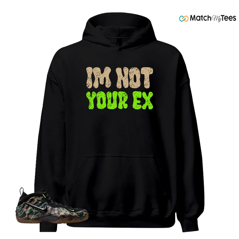 NIKE AIR FOAMPOSITE PRO GREEN CAMO SNEAKER Matching Tees hoodie