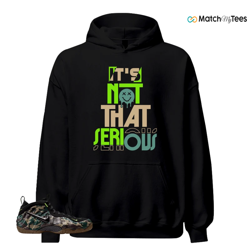 NIKE AIR FOAMPOSITE PRO GREEN CAMO SNEAKER Matching Tees hoodie
