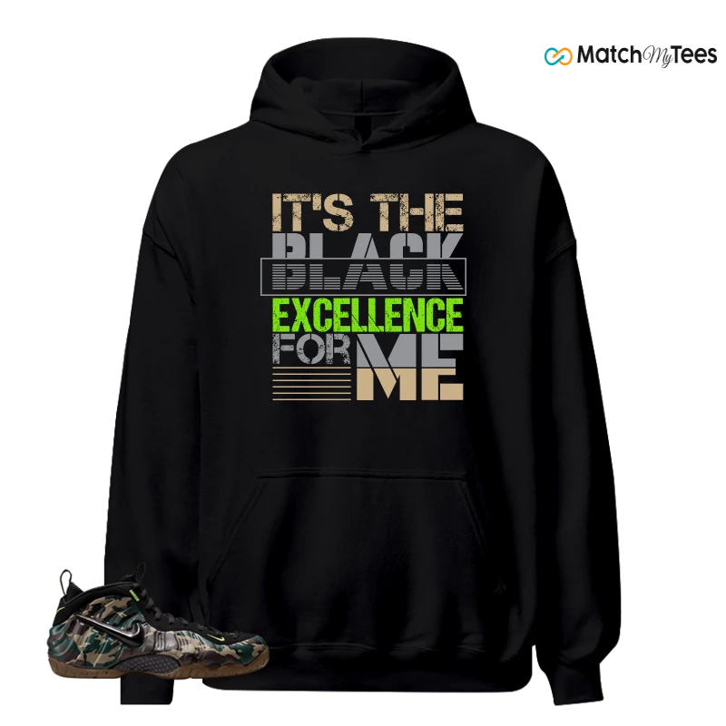 NIKE AIR FOAMPOSITE PRO GREEN CAMO SNEAKER Matching Tees hoodie