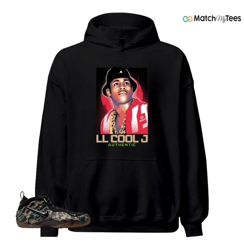 NIKE AIR FOAMPOSITE PRO GREEN CAMO SNEAKER Matching Tees hoodie