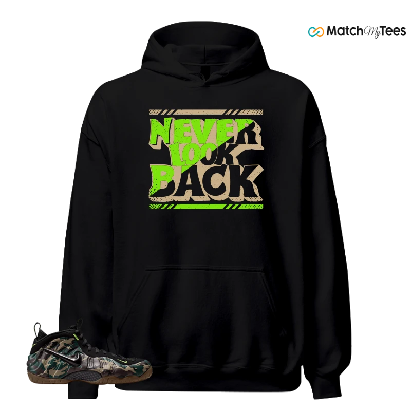 NIKE AIR FOAMPOSITE PRO GREEN CAMO SNEAKER Matching Tees hoodie