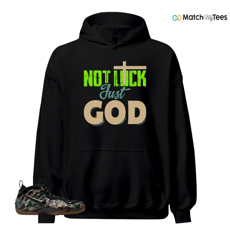 NIKE AIR FOAMPOSITE PRO GREEN CAMO SNEAKER Matching Tees hoodie